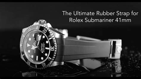 day rubber b rolex|rolex submariner with rubber strap.